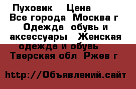 Пуховик  › Цена ­ 900 - Все города, Москва г. Одежда, обувь и аксессуары » Женская одежда и обувь   . Тверская обл.,Ржев г.